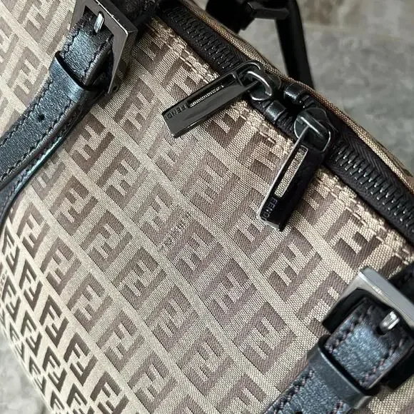 Fendi Zucchino Canvas tote bag Excellent - Picture 6 of 15